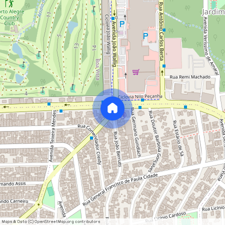 Avenida João Wallig, Chácara das Pedras, Porto Alegre - RS, 91340-001, Brazil
