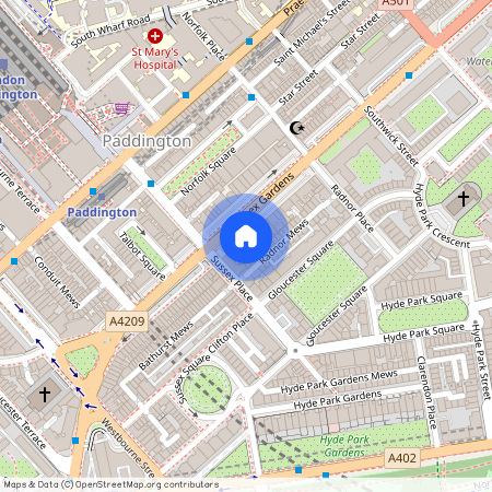 Sussex Gardens, London W2