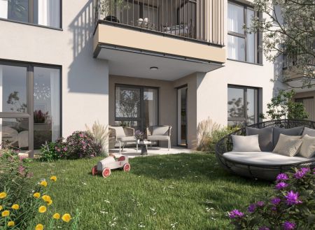 53,49qm 2Zi O-Gartenwohnung,Erstbezug, Ökologische Bauweise - Photo 4