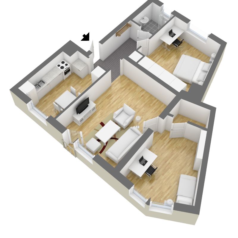 Tingbergsgatan, Karlstad - Foto 1