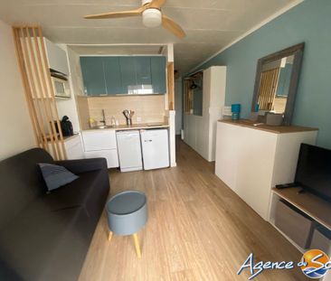 Port Leucate – Location Appartement – 22.06 m² – 530€ CC / mois - Photo 6