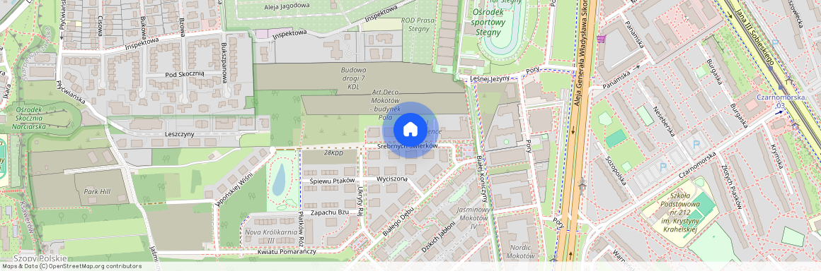 srebrnych świerków 6, Stegny, Mokotów, Warszawa, mazowieckie