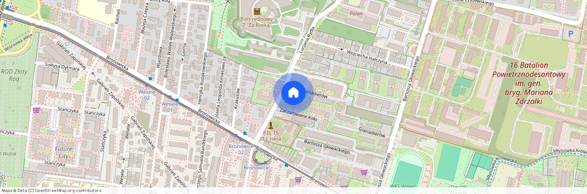 ul. Lucjana Rydla, Bronowice, Bronowice, Kraków, małopolskie