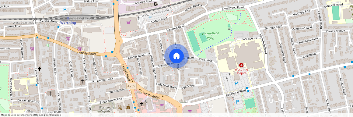 Upper High Street, Worthing, West Sussex, BN11
