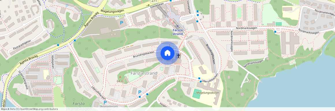 Brunskogsbacken 23A, Farsta Strand