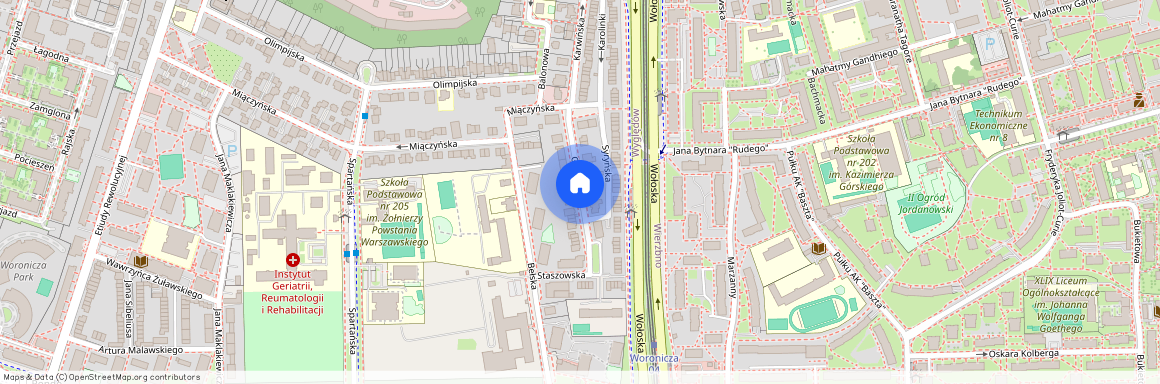 Warszawa, Mokotów, Głogowa