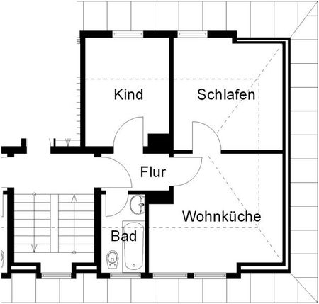 Nachmieter zum 01.11. gesucht: gemütliche Wohnung mit 39,30m² nahe Eilenriede - Foto 4