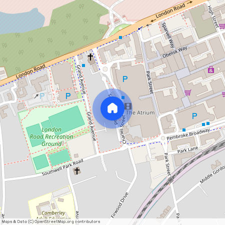 Centro, Southern Road, Camberley, GU15