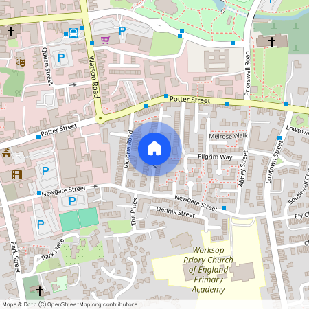 Vicars Walk, Worksop