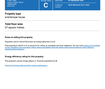 2 bedroom terraced house to rent - Photo 1