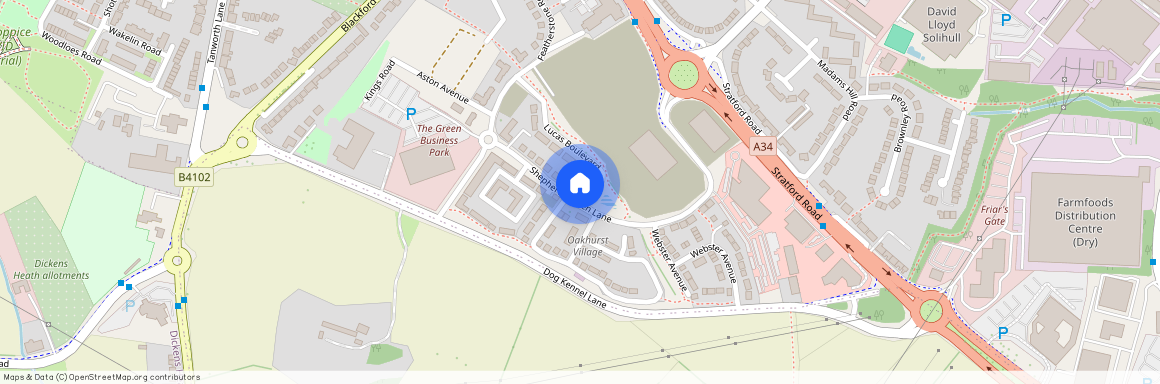 Shepherds Green Road, Shirley, B90