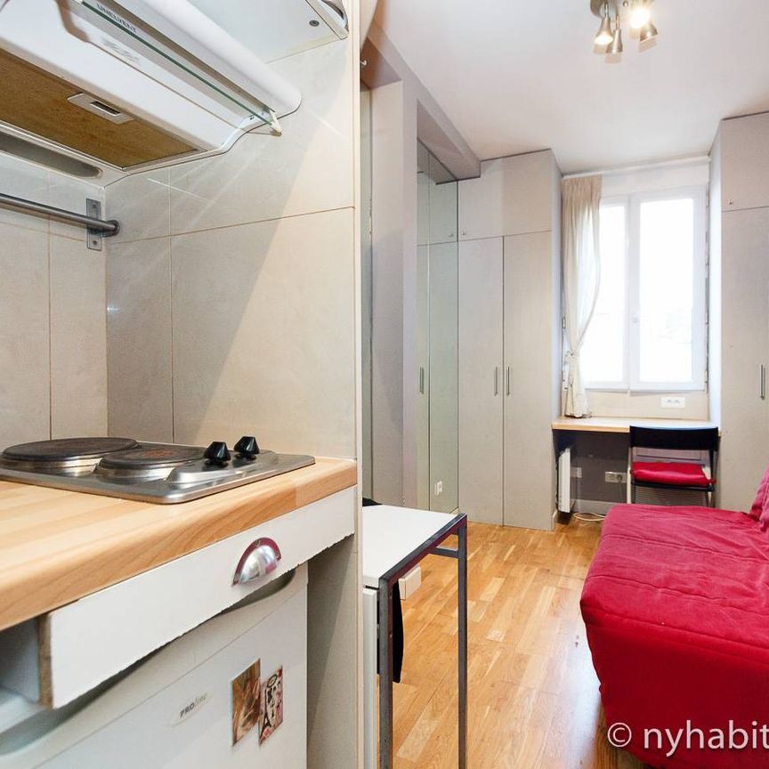 Logement à Paris, Location meublée - Studio T1 - Villiers, Batignolles - Ternes (PA-3307) - Photo 1