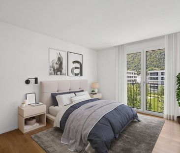 2.5 Zimmer, 51 m², 1. Stock - Photo 2