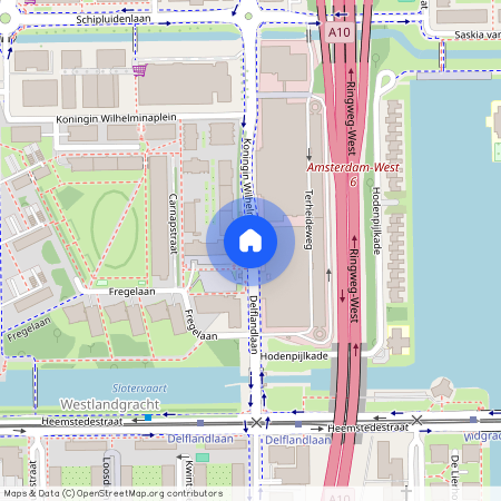 Westlandgracht, 1062 KS, Koningin Wilhelminaplein, Amsterdam