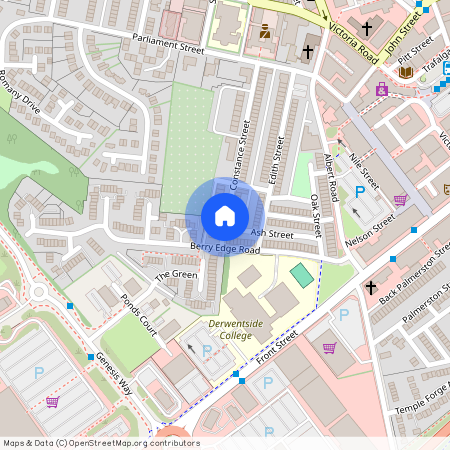 Constance Street, Consett, County Durham, DH8