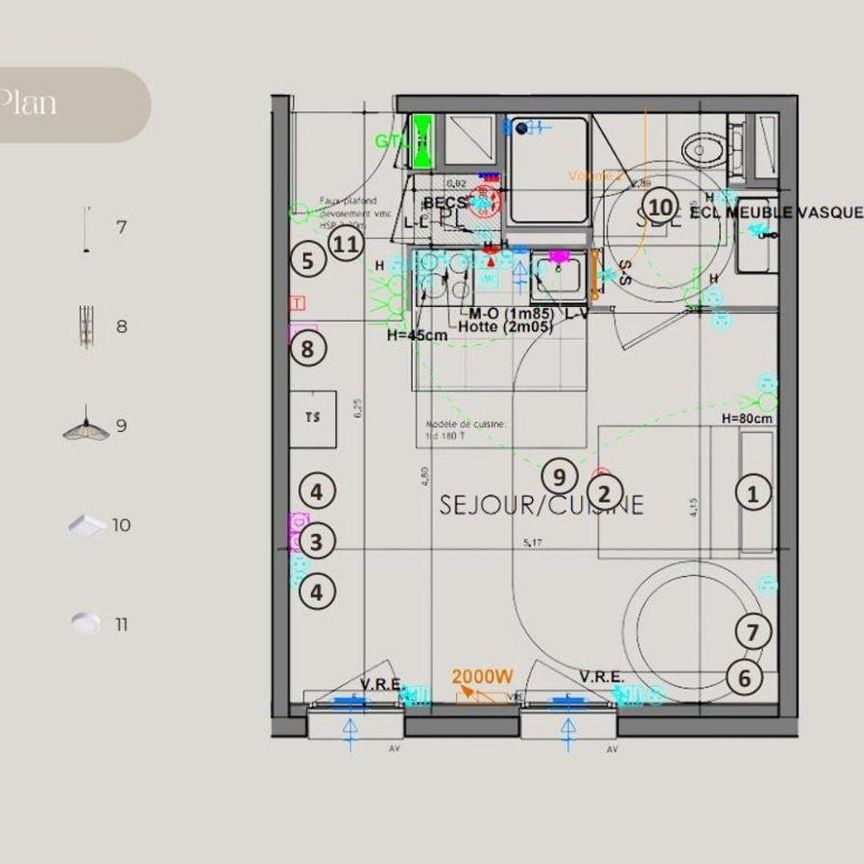 Location Appartement 1 pièce 30m² RENNES 35000 - Photo 2