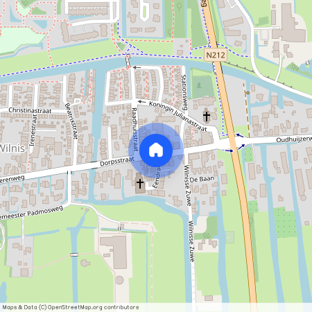 Dorpsstraat, Wilnis, Nederland