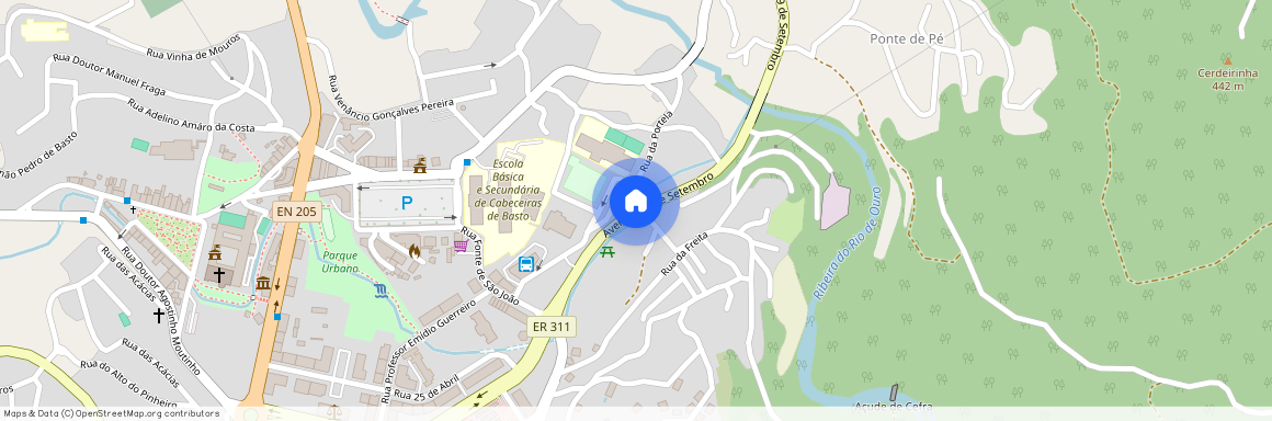 Braga - Cabeceiras de Basto - Refojos de Basto, Outeiro e Painzela