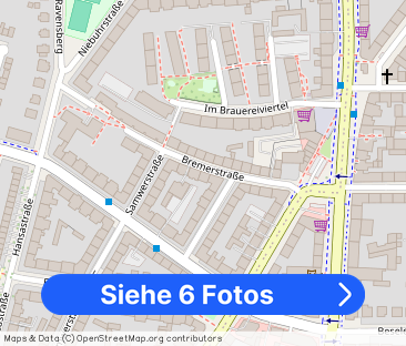 2- Zimmerwohnung in der Bremerstr. 11, in 24118 Kiel zu vermieten! ... - Foto 1