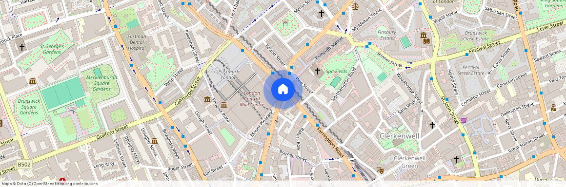 Jubilee Walk, Clerkenwell, WC1X