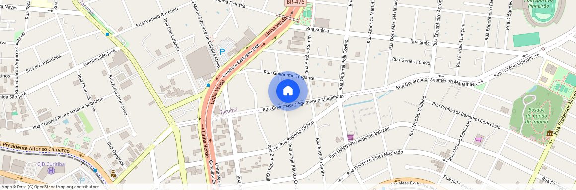 Rua Jorge Batista Crocetti, 672 - 82.800-280 - Cajuru - Curitiba