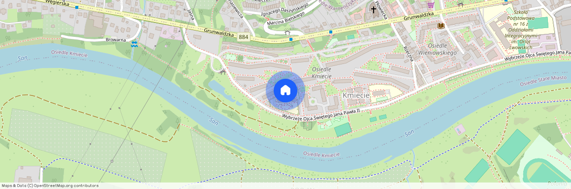 wyb. Wybrzeże Ojca Świętego Jana Pawła II, Przemyśl, podkarpackie