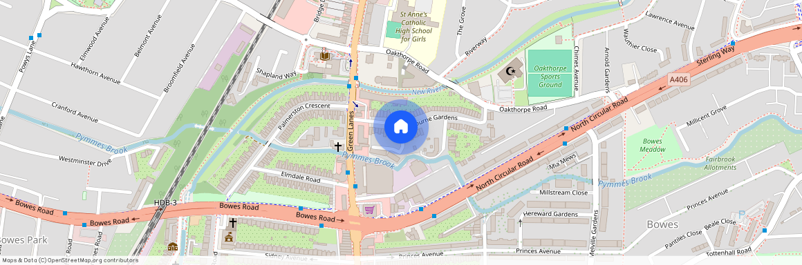 Ecclesbourne Gardens, Palmers Green