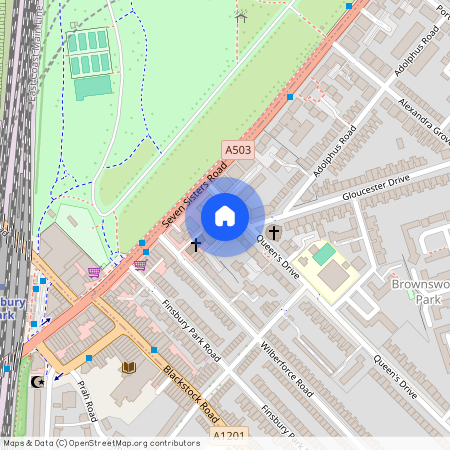 Queen's Dr, Finsbury Park, London N4 2DB, UK