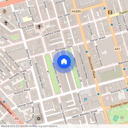 Marylebone, Montagu Square, W1H 2LN, London