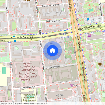 Warszawa, Mokotów, Sielce, Czerska