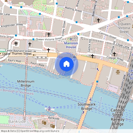 Upper Thames Street, St Pauls
