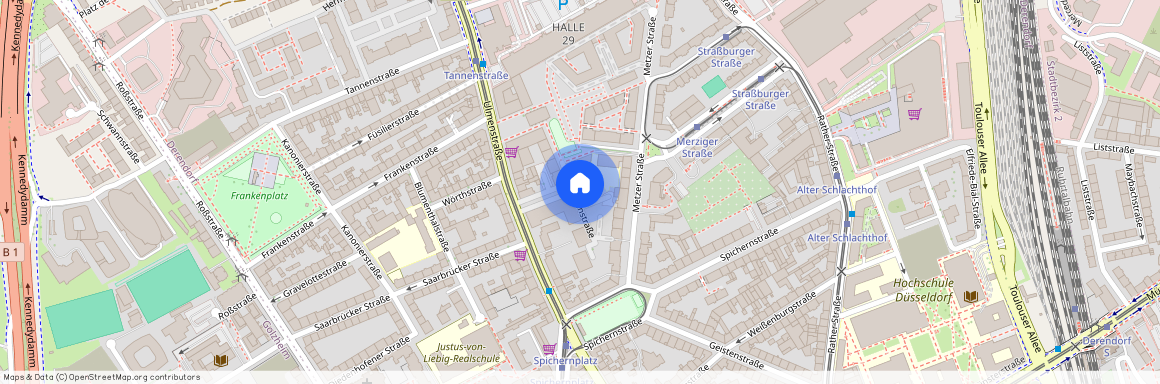 Ulmenstraße 79 Düsseldorf Derendorf Nordrhein-Westfalen 40476