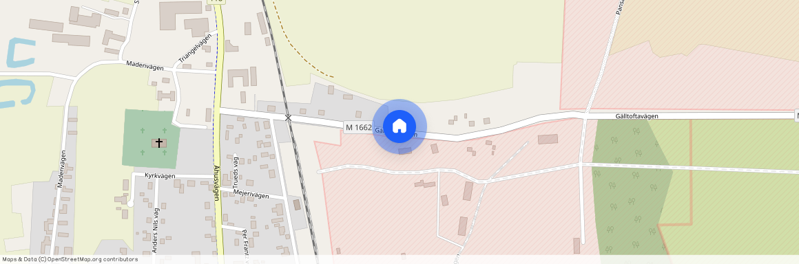 Gälltoftavägen, Rinkaby