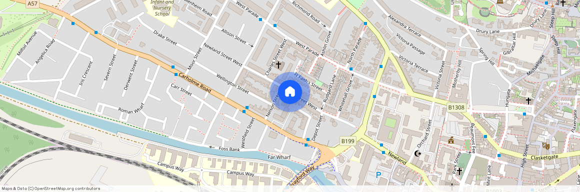 Student Accommodation, 96 Newland Street West, Lincoln, Lincolnshire, LN1 1PH