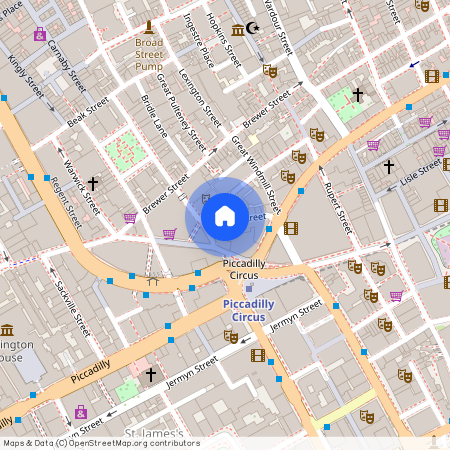 Denman Street, London, Greater London, Soho, W1D