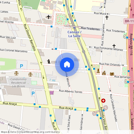 Rua, Guilherme Morsch, 181, Centro, Canoas