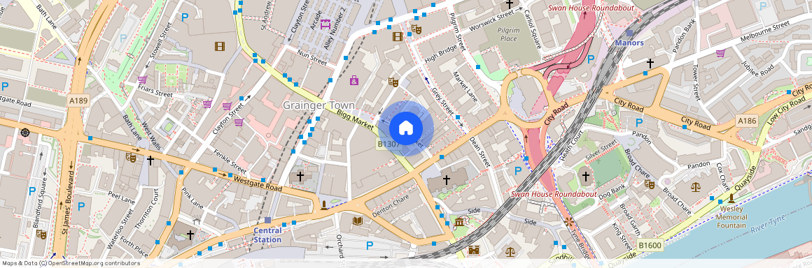 Cloth Market, Newcastle Upon Tyne, NE1