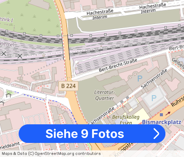 2-Zimmer-Wohnung mit Balkon in Essen-Südviertel mieten - Foto 1