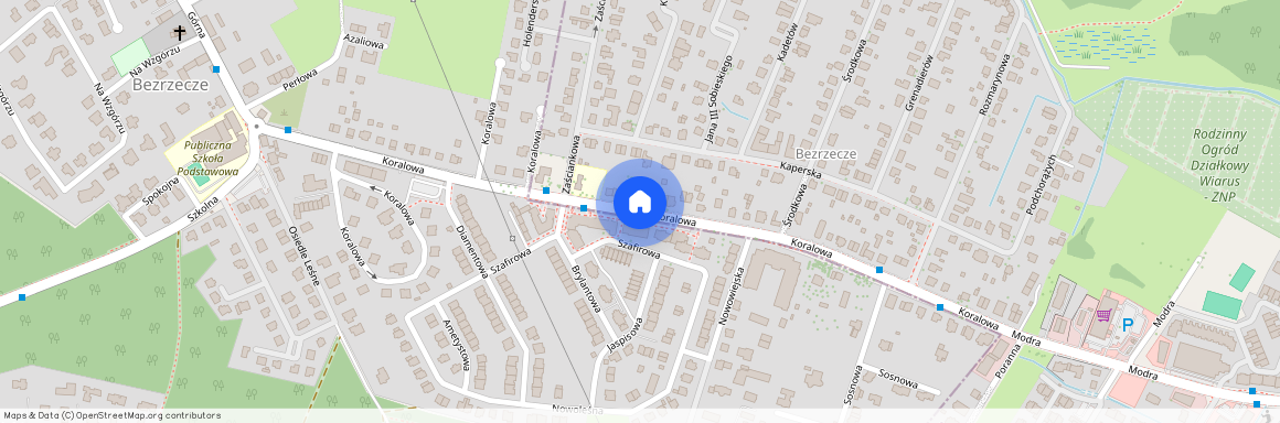 Koralowa, BEZRZECZE, SZCZECIN, ZACHODNIOPOMORSKIE