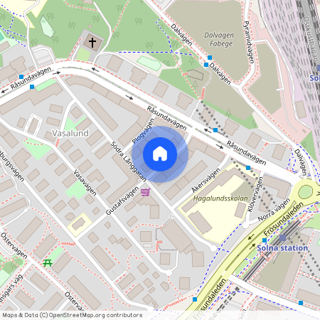 Gustafsvägen 6, 169 58 Solna, Szwecja, Solna