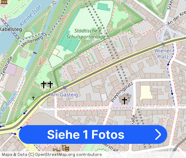 Bestlage Haidhausen (nahe Wiener Platz) , 36m2, Balkon, Erstbez. na... - Foto 1