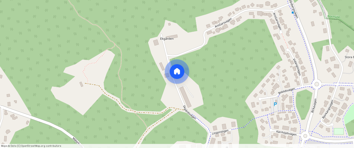 Ekgårdsvägen **, Brunnsäng