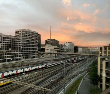 Moderne 2.5-Zimmerwohnung F37_703 mit Loggia direkt am Zürich Hauptbahnhof - Photo 6