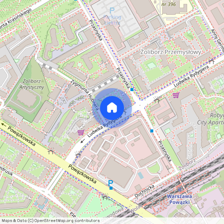 ul. Ludwika Rydygiera, Sady Żoliborskie, Żoliborz, Warszawa, mazowieckie