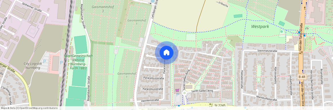 Paracelsusstr. 38, 90431 Nürnberg (Mittelfr) - Leyh