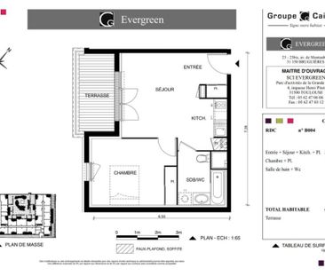 Appartement 2 pièces – 40 m² - Photo 2