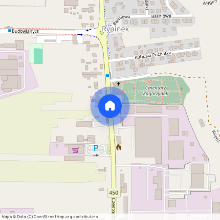 ul. Częstochowska, Rypinek, Kalisz, wielkopolskie