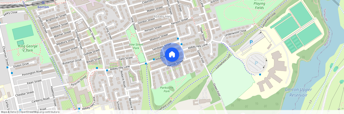 Abbey Hey Lane, Abbey Hey, Manchester, M18