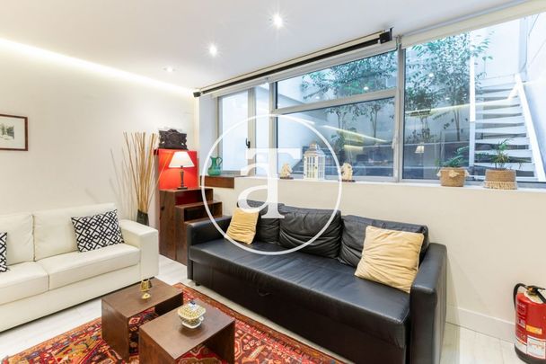 Monthly rental apartment with 1 bedroom and 1 bathroom and patio in Arganzuela - Acacias - Foto 1