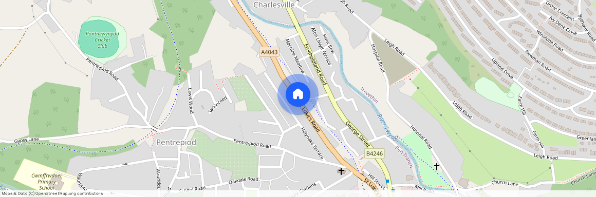 Groveside Villas, St Lukes Road, Pontnewynydd